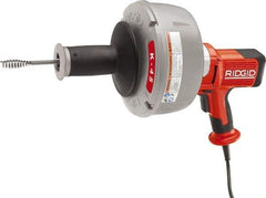 Ridgid - Electric Battery Drain Cleaning Machine - For 3/4" to 2-1/2" Pipe, 25' Cable - Strong Tooling