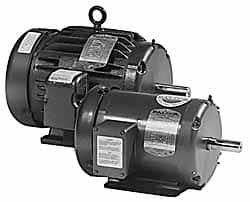 Baldor - 1/3 Max hp, 1,725 Max RPM, Electric AC DC Motor - 208, 230, 460 V Input, Three Phase, 56 Frame - Strong Tooling