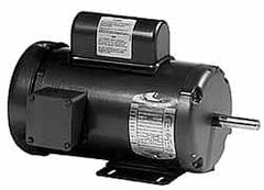 Baldor - 2 Max hp, 3,450 Max RPM, Electric AC DC Motor - 115, 208, 230 V Input, Single Phase, 56H Frame - Strong Tooling