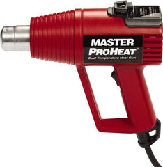 Master Appliance - 500 to 1,000°F Heat Setting, 16 CFM Air Flow, Heat Gun - 120 Volts, 11 Amps, 1,300 Watts, 6' Cord Length - Strong Tooling