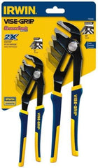 Irwin - 2 Piece GrooveLock Plier Set - Comes in Clamshell - Strong Tooling