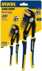 Irwin - 2 Piece GrooveLock Plier Set - Comes in Clamshell - Strong Tooling