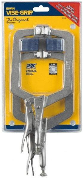 Irwin - 2 Piece Locking Clamp Plier Set - Comes in Box - Strong Tooling