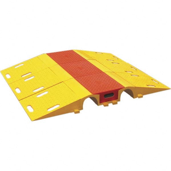 Checkers - On Floor Cable Covers Cover Material: Polyurethane Number of Channels: 1 - Strong Tooling