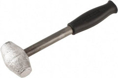 American Hammer - 3 Lb Head Mallet - 10" OAL, 9" Long Steel Handle with Grip - Strong Tooling