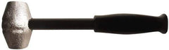 American Hammer - 2 Lb Head Mallet - 10" OAL, 9" Long Steel Handle with Grip - Strong Tooling