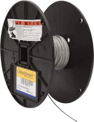 Value Collection - 1/16" Diam, Aircraft Cable - 500 Lb Breaking Strength, 1 x 19 Single Strand - Strong Tooling