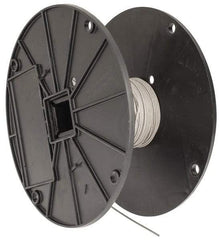 Value Collection - 1/16" x 3/64" Diam, Aircraft Cable - 270 Lb Breaking Strength, 7 x 7 Strand Core, Vinyl Coating - Strong Tooling