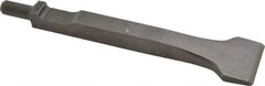 Made in USA - 1-3/8" Head Width, 7" OAL, 1/2" Shank Diam, Scaling Chisel - Square Drive, Square Shank, Alloy Steel - Strong Tooling