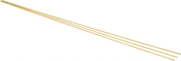 Made in USA - 1/16 Inch Diameter x 12 Inch Long, Brass Round Rod - Alloy 260 - Strong Tooling