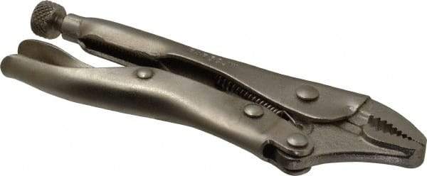 Paramount - 5" OAL Curved Jaw Locking Pliers - 1-1/8" Jaw Opening, Standard Handle - Strong Tooling