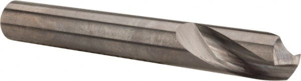 Accupro - 3/8" Body Diam, 120°, 3" OAL, Solid Carbide Spotting Drill - Strong Tooling