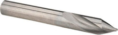 Accupro - 5/16" Body Diam, 60°, 2-1/2" OAL, Solid Carbide Spotting Drill - Strong Tooling