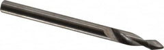 Accupro - 3mm Body Diam, 60°, 38mm OAL, Solid Carbide Spotting Drill - Strong Tooling