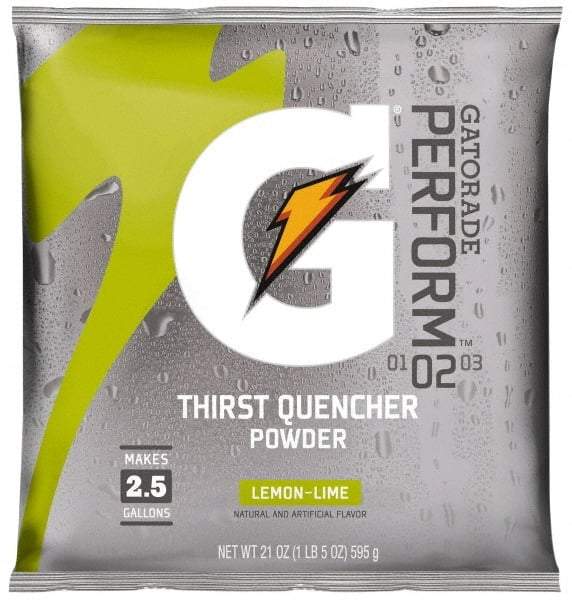 Gatorade - 21 oz Pack Lemon-Lime Activity Drink - Powdered, Yields 2.5 Gal - Strong Tooling