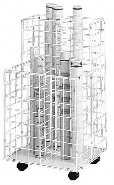 Safco - Roll File Storage Type: Roll Files Number of Compartments: 4.000 - Strong Tooling