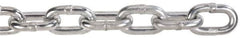 Peerless Chain - 63 Ft. Long, 2650 Lbs. Load Capacity, Carbon Steel Proof Coil Chain - 3 Grade, 1.356 Inch Inside Long x 0.569 Inch Inside Wide - Strong Tooling