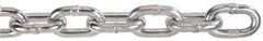 Peerless Chain - 100 Ft. Long, 3900 Lbs. Load Capacity, Carbon Steel High Test Chain - 43 Grade, 1.269 Inch Inside Long x 0.469 Inch Inside Wide - Strong Tooling