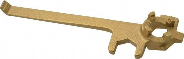 Value Collection - Bronze Drum Plug Wrench - For Use with Most Drum Plugs and Flammable Substances - Strong Tooling