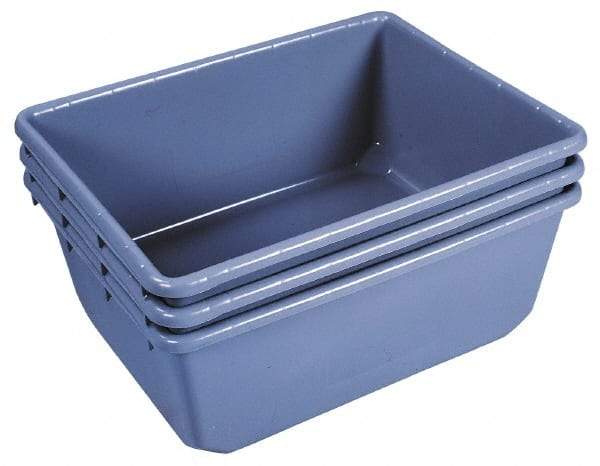 Akro-Mils - 75 Lb Load Capacity Gray Polyethylene Tote Container - Nesting, 24-1/2" Long x 19" Wide x 9-1/2" High - Strong Tooling