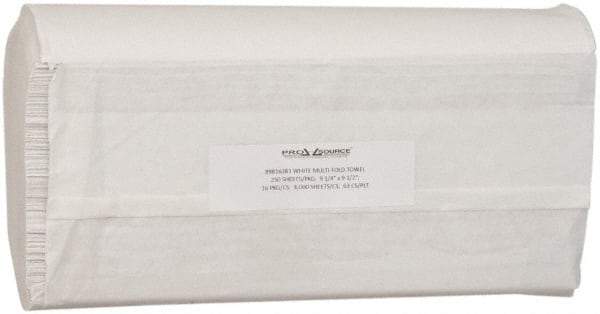 Value Collection - White Multi-Fold Paper Towels - 70 Sheets per Roll, 16 Packages per case - Strong Tooling