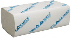 PRO-SOURCE - 1 Ply White Multi-Fold Paper Towels - 9" Wide - Strong Tooling