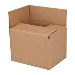 Made in USA - 6" Wide x 8" Long x 6" High Corrugated Shipping Box - Brown, 200 Lb Capacity - Strong Tooling