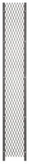 Folding Guard - 4' Wide x 7' High, Hinged Single Door for Temporary Structures - Woven Wire - Strong Tooling