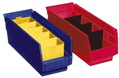 Akro-Mils - 17-7/8" Deep, Yellow Hopper Shelf Bin - 4" High x 11-1/8" Wide x 17-7/8" Long - Strong Tooling