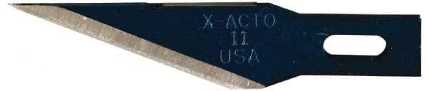 X-ACTO - 500 Piece Steel Hobby Blade - 1-19/32" OAL - Strong Tooling