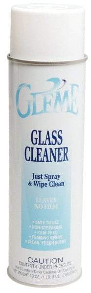 Made in USA - 20 oz Aerosol Fresh Glass Cleaner - Use on Glass Surfaces, Mirrors, Windows, Windshields - Strong Tooling