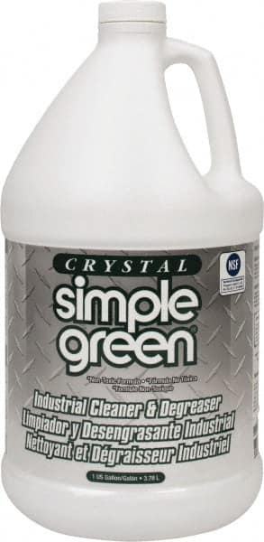 Simple Green - 1 Gal Bottle Cleaner/Degreaser - Liquid, Biodegradable, Concentrated, Unscented - Strong Tooling