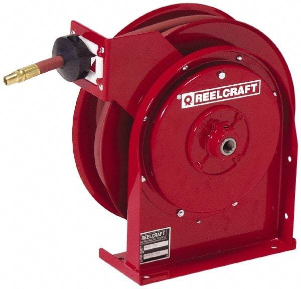 Reelcraft - 25' Spring Retractable Hose Reel - 300 psi, Hose Included - Strong Tooling