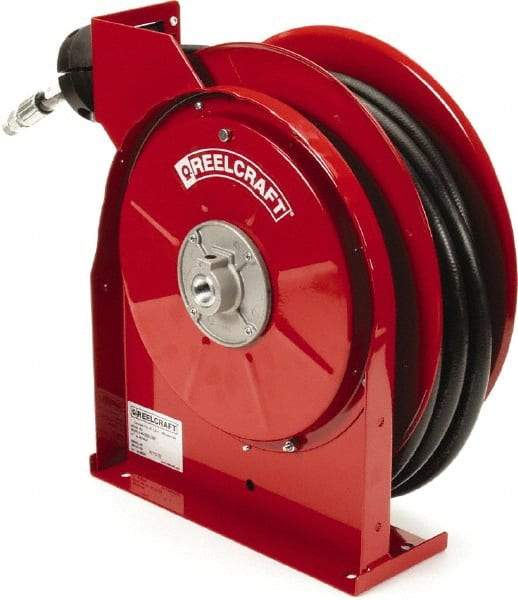 Reelcraft - 30' Spring Retractable Hose Reel - 2,600 psi, Hose Included - Strong Tooling