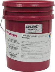 Cimcool - Cimperial 16EP-HFP, 5 Gal Pail Cutting Fluid - Water Soluble, For Boring, Drilling, Grinding, Milling, Reaming, Tapping, Turning - Strong Tooling