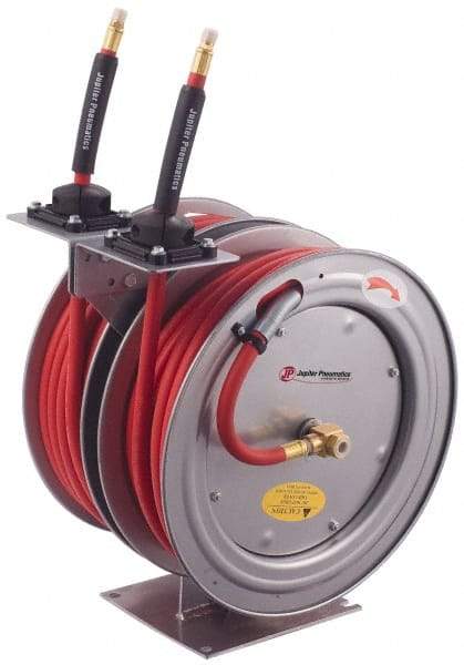 PRO-SOURCE - 50' Spring Retractable Hose Reel - 300 psi, Hose Included - Strong Tooling