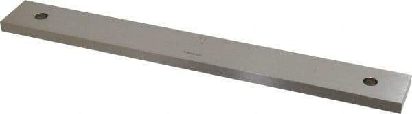 Mitutoyo - 12" Rectangular Steel Gage Block - Accuracy Grade AS-1, Includes Certificate of Inspection - Strong Tooling