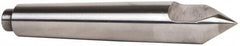 Riten - 3/4" Head Diam, Carbide-Tipped Steel Standard Point Half Dead Center - Jarno 6 Taper, 3/4" Point Diam, 1-1/8" Point Length, 4-1/2" OAL - Strong Tooling