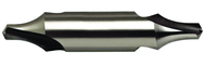 8mm x 100mm OAL 60/120° HSS LH Center Drill-Form B DIN 333 - Strong Tooling