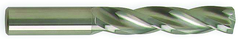 13.3mm Dia-Carbide HP 5XD Drill-150Â° Point-Bright - Strong Tooling