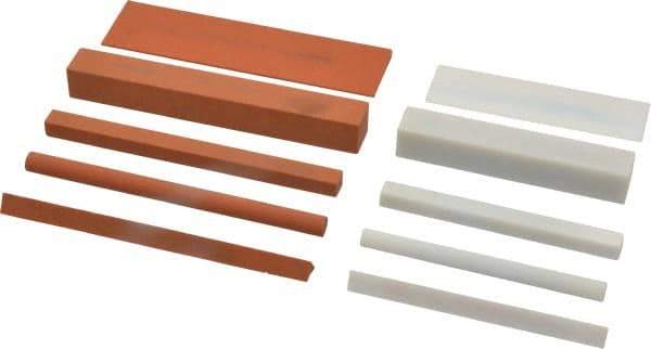 Norton - 10 Piece Aluminum Oxide Sharpening Stone Kit - Hard Arkansas & India Aluminum Oxide - Strong Tooling