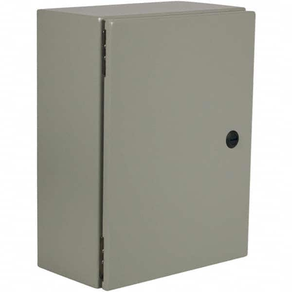 Wiegmann - NEMA 412 Steel Standard Enclosure with Cabinet Hinged Cover - Strong Tooling