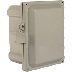 Wiegmann - NEMA 4X Polycarbonate Standard Enclosure with Continuous Hinge Cover - Strong Tooling