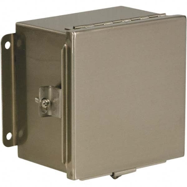 Wiegmann - NEMA 4X Stainless Steel Standard Enclosure with Continuous Hinge Cover - Strong Tooling