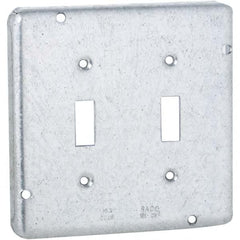 Hubbell-Raco - Steel Electrical Box Cover - Strong Tooling