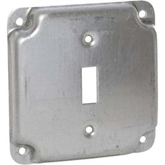 Hubbell-Raco - Steel Electrical Box Cover - Strong Tooling