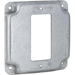 Hubbell-Raco - Steel Electrical Box Cover - Strong Tooling