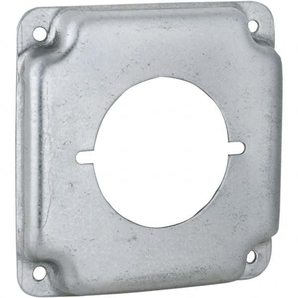 Hubbell-Raco - Steel Electrical Box Cover - Strong Tooling