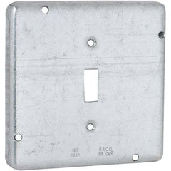 Hubbell-Raco - Steel Electrical Box Cover - Strong Tooling