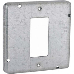 Hubbell-Raco - Steel Electrical Box Cover - Strong Tooling